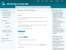 Tablet Screenshot of hpuxtips.es